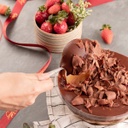 Bombom de Morango Aberto