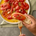Carpaccio de tomate assado