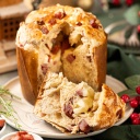 Panettone Salgado recheado com Calabresa