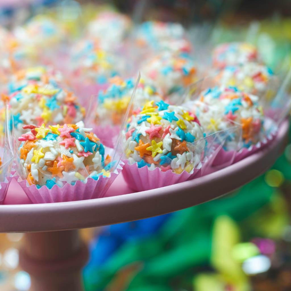 Brigadeiro de Leite Ninho com Estrelas