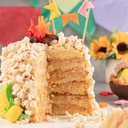 Torta Mêsversário Pipocas Juninas