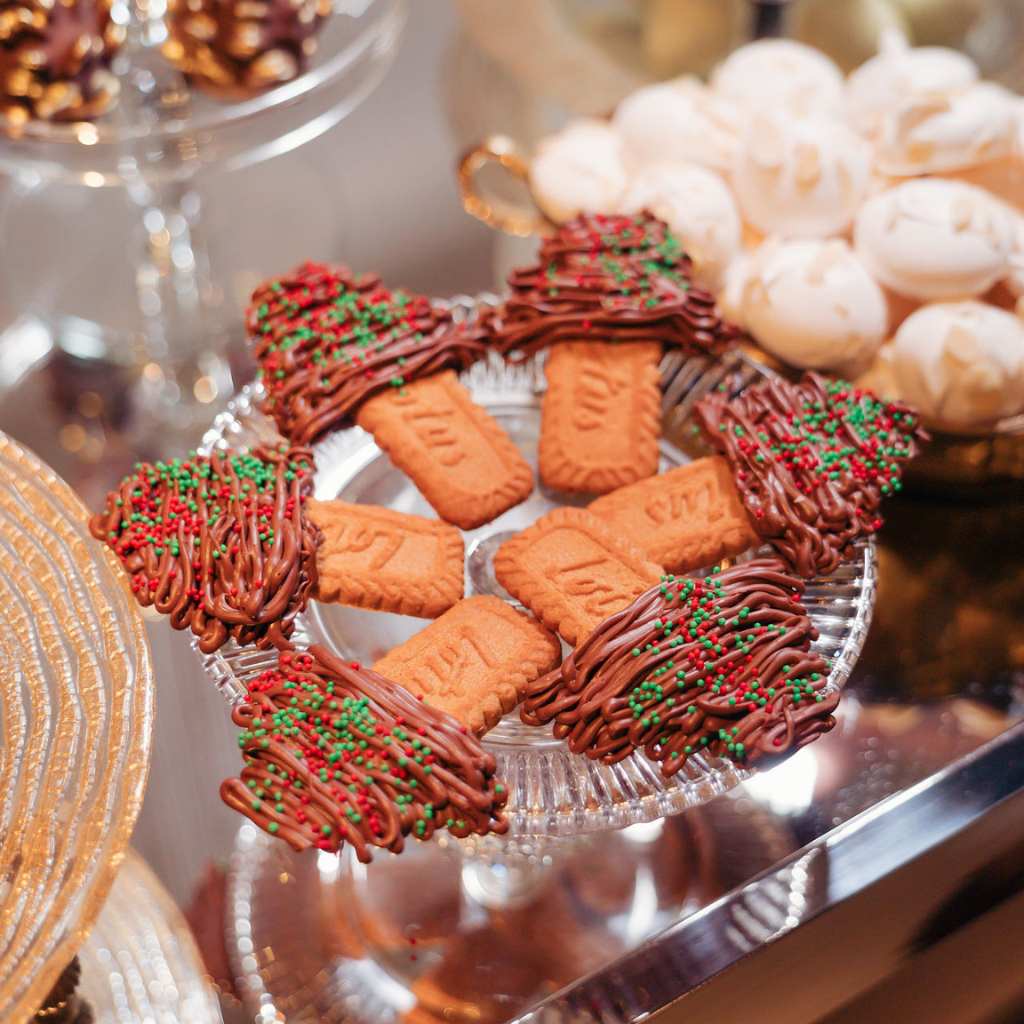 Árvore De Chocolate Biscoito Lotus