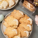 Caixa Biscoito Amanteigado Ovelhinha - Topete Confeitado