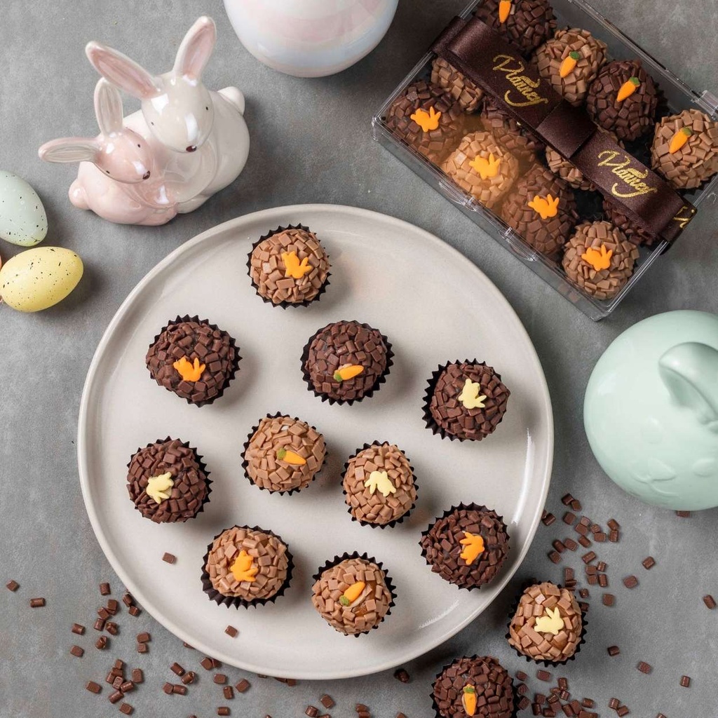 Caixa Páscoa | Brigadeiro Caramelo e Tradicional