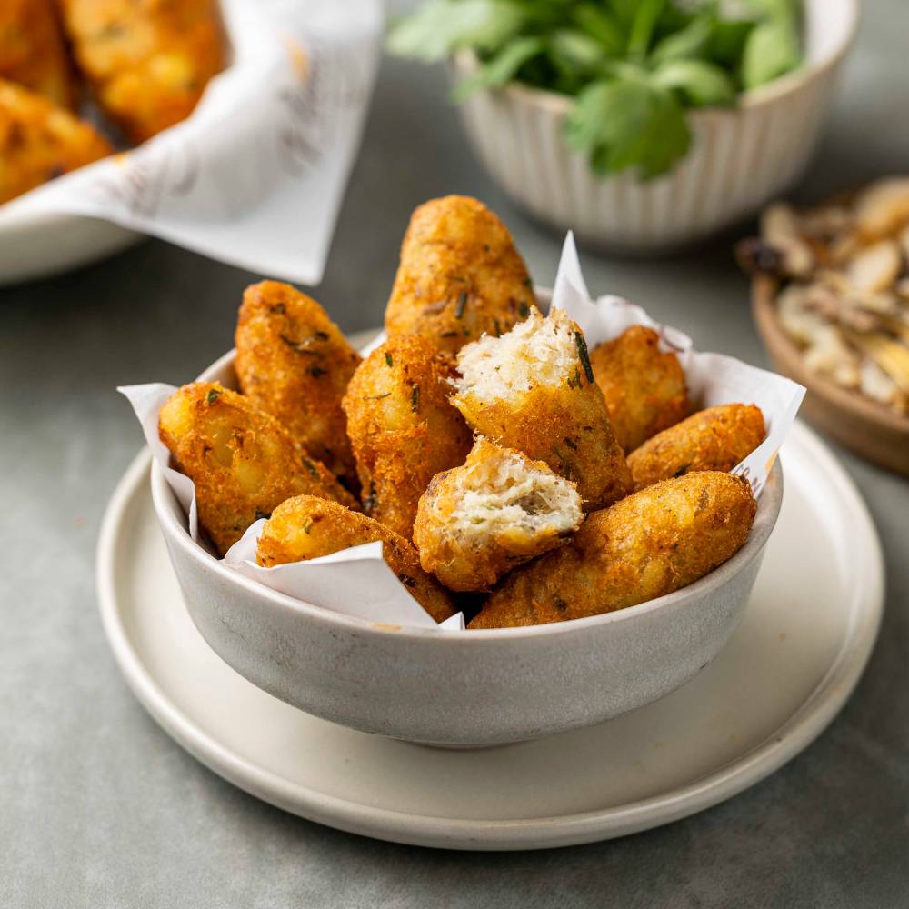 Mini Bolinho de Bacalhau 