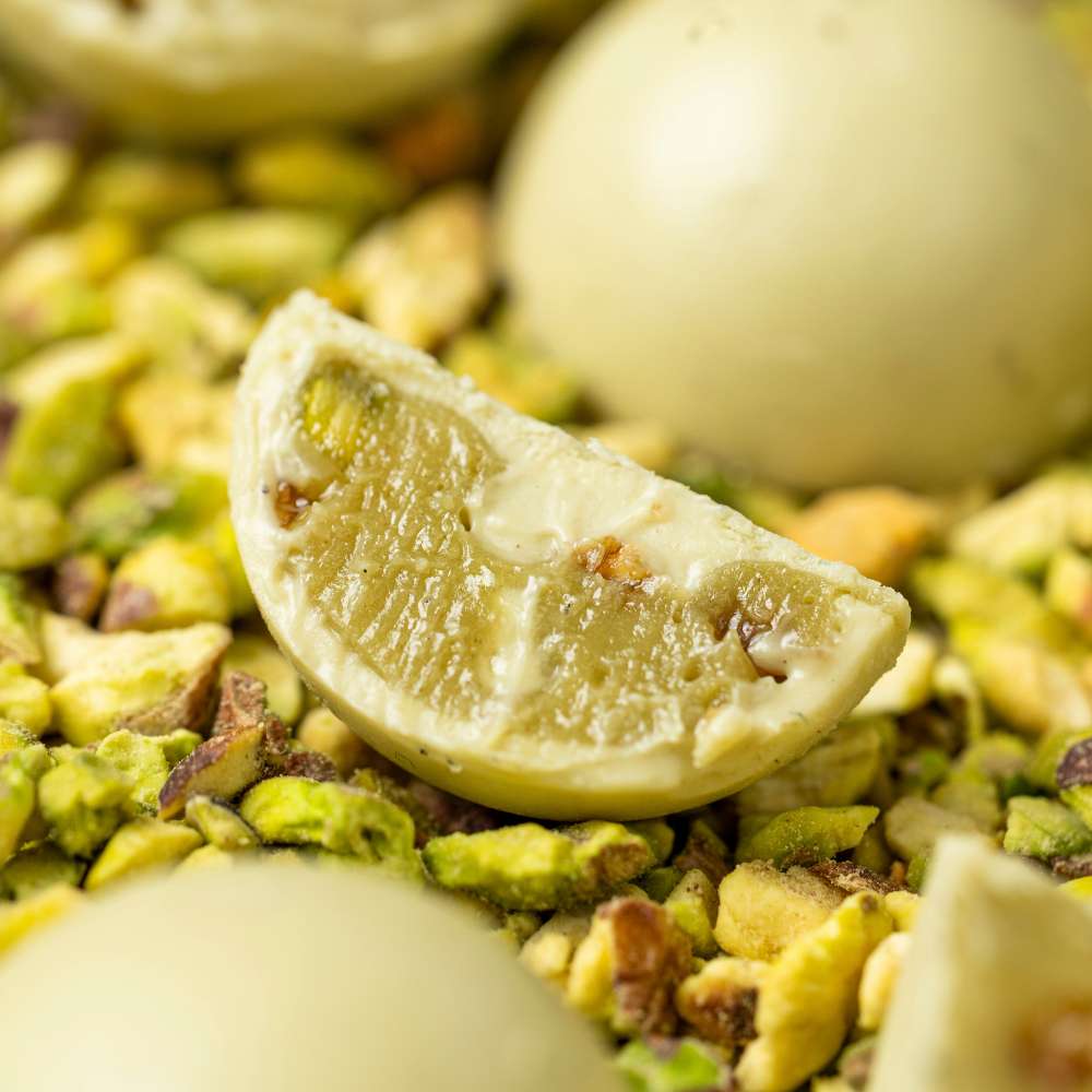 Trufa de Pistache com Praliné