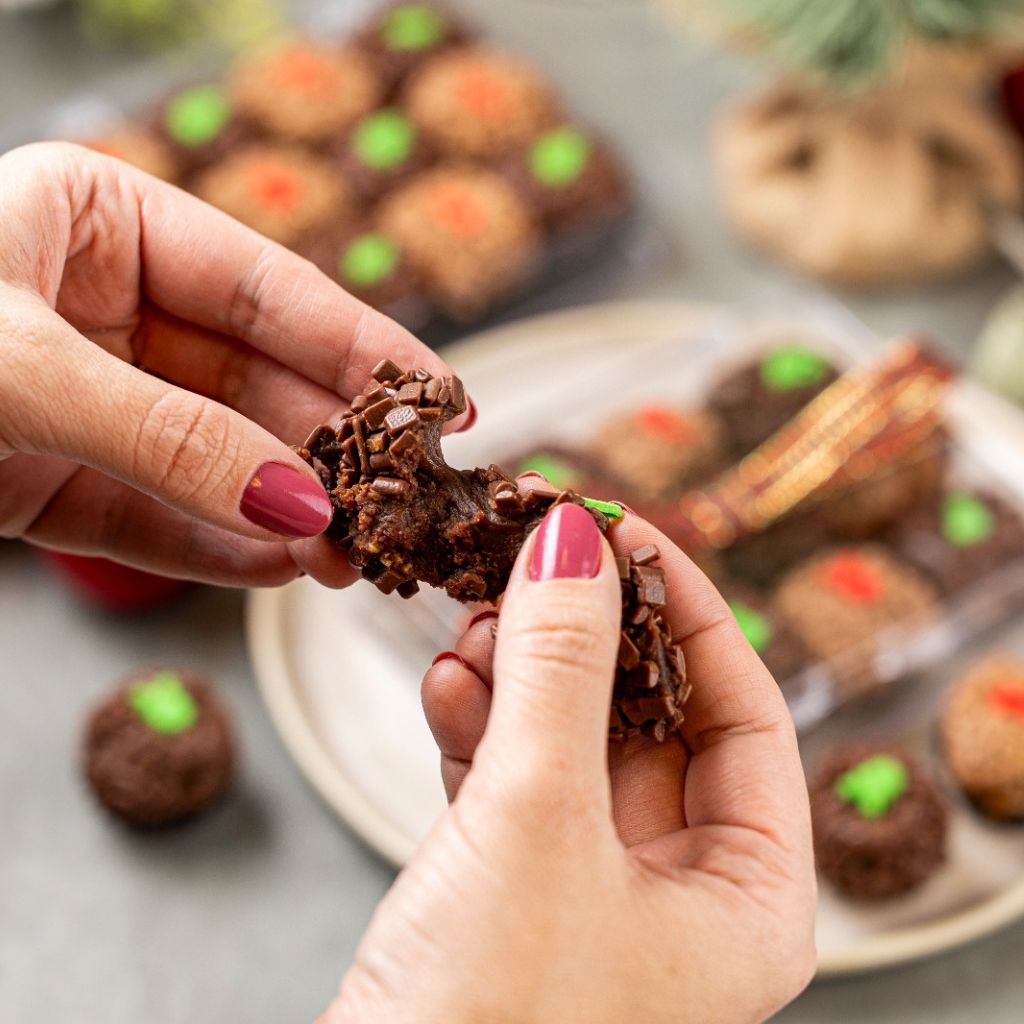 Caixa de Brigadeiros Natalinos
