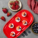 Mini Pavlova de Frutas Vermelhas