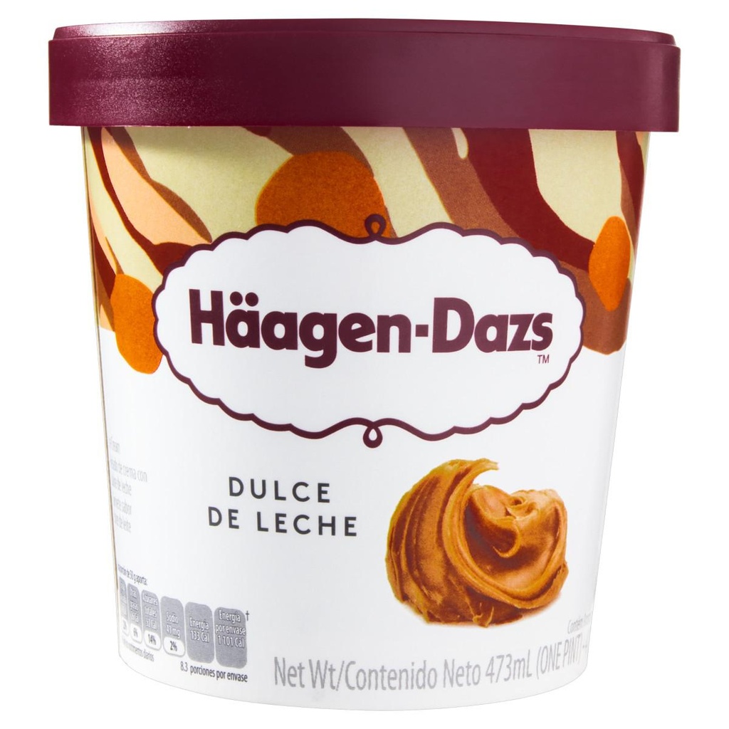 Sorvete Häagen-Dazs Dulce de Leche