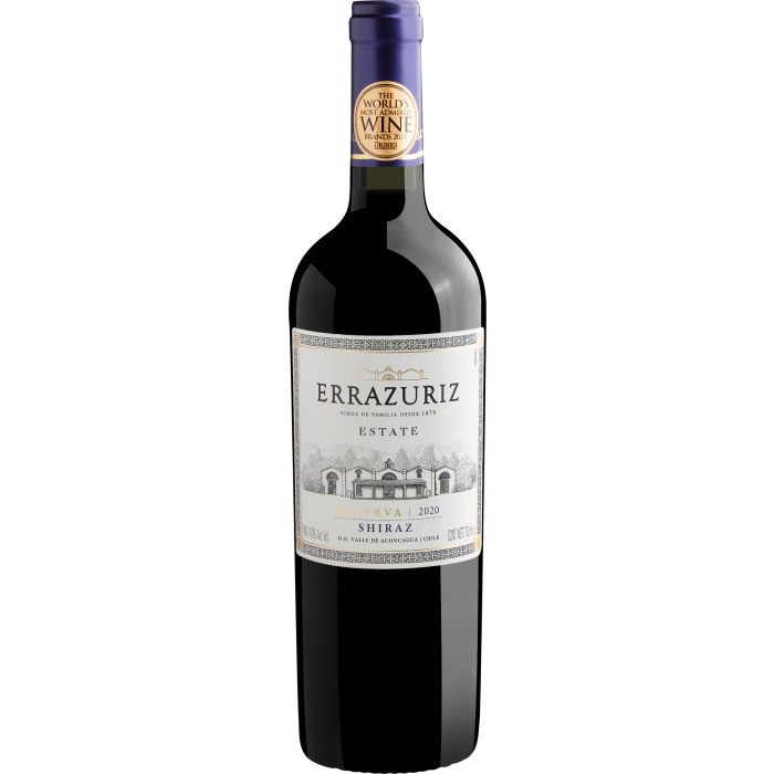 Vinho Errazuriz Estate Series Shiraz Reserva 2020 750mL