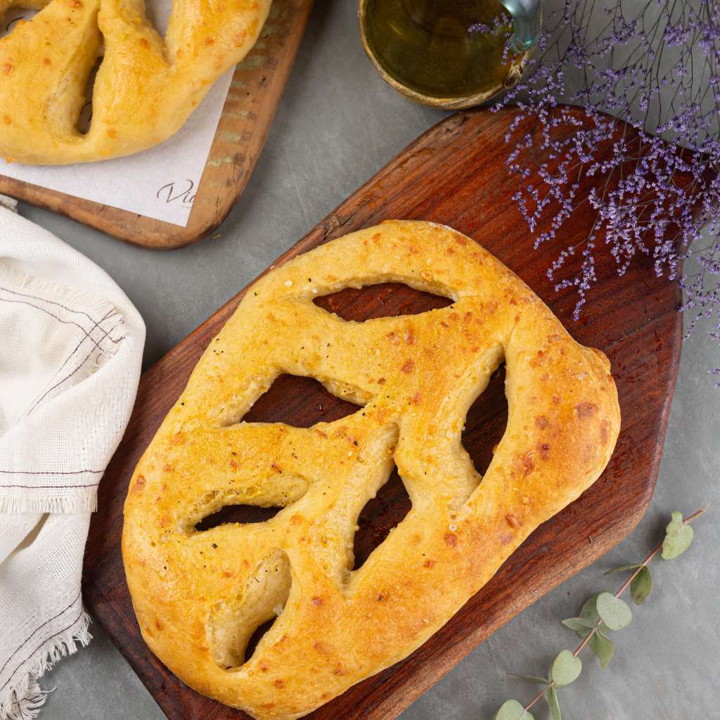 Fougasse Gruyere e Limão Pepper