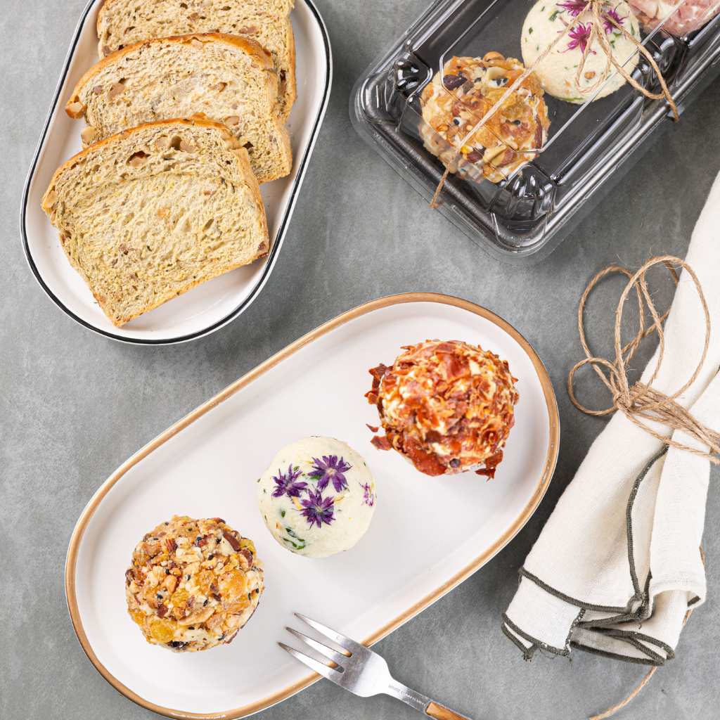 Trio de Terrines Mix de Castanhas Parma e Parmesão