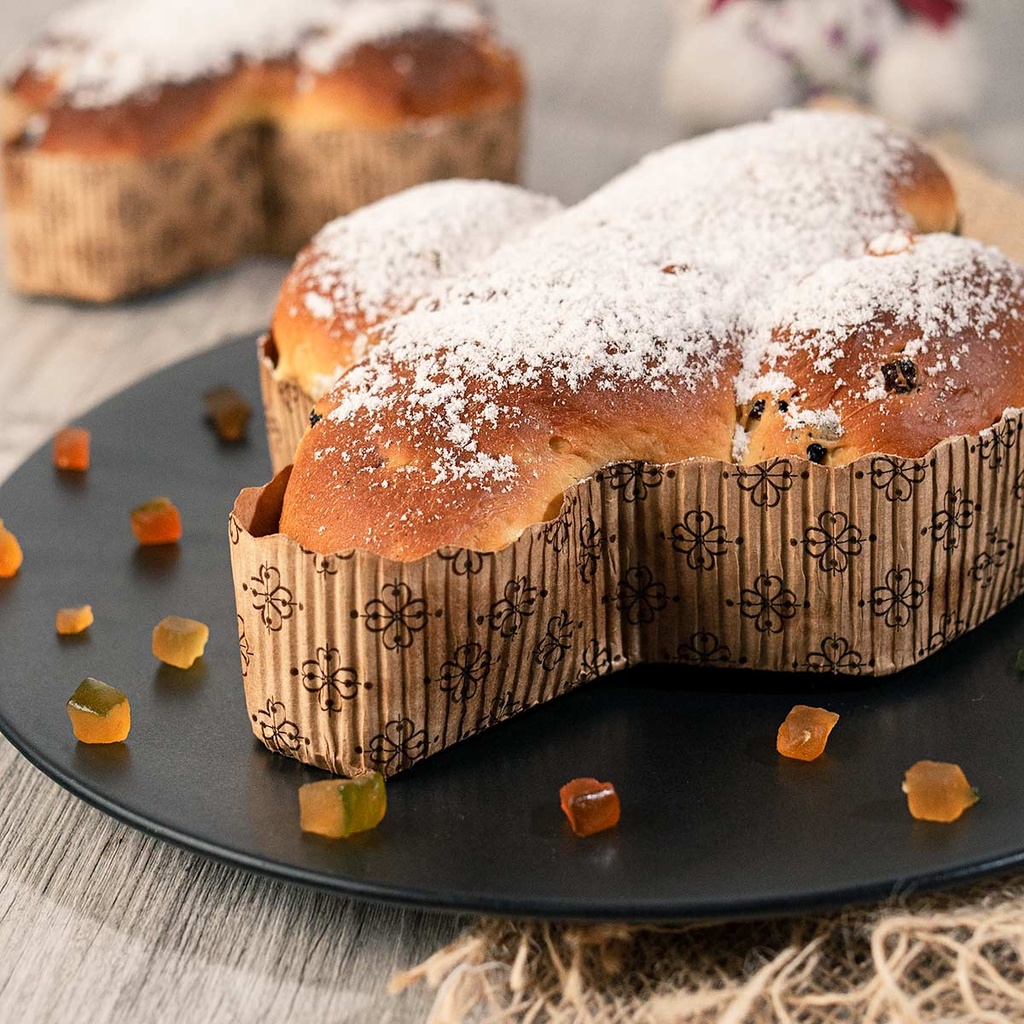 Colomba pascal frutas cristalizadas