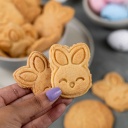 Caixa Biscoito Amanteigado de Coelhinho