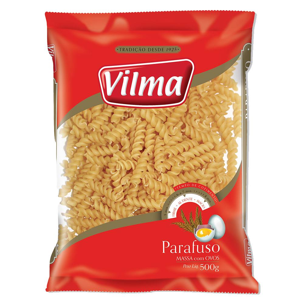 Massa com Ovos Vilma Parafuso 500g