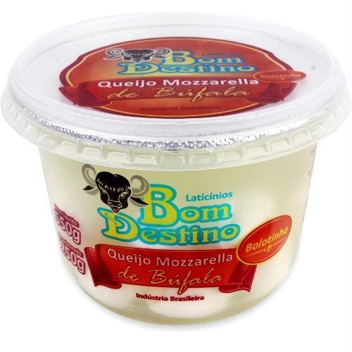 Queijo Mozzarella de Búfala Bom Destino 250g