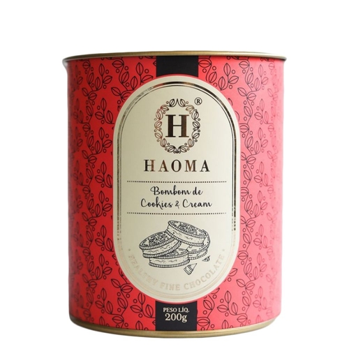 Bombom de Cookies &amp; Cream Haoma 200g 