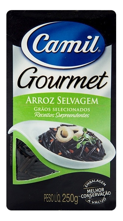 Arroz Selvagem Gourmet Camil 250 g