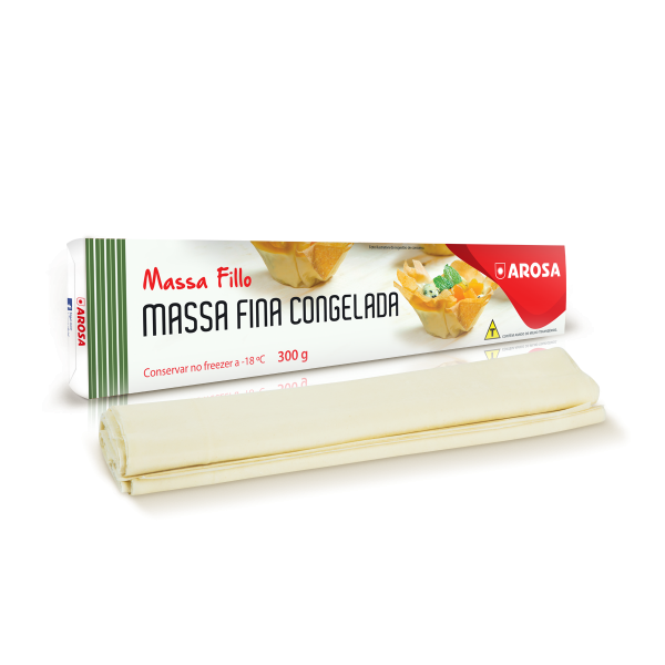 Massa Fina Congelada Arosa 300 g