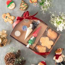 Kit Natal - Biscoitos para confeitar 