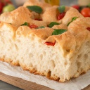 Focaccia de Tomatinhos Italianos