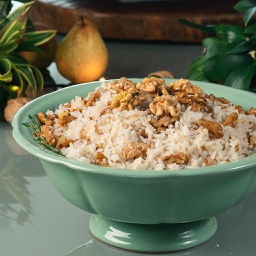 [1349] Arroz com Nozes