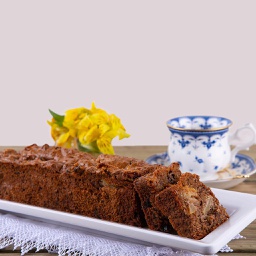 [094685] Bolo de Maça com Nozes e Passas Diet