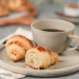 [93535] Mini Croissant Francês Amanteigado