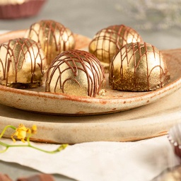 Mini bombom de Brigadeiro Caramelizado