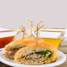 [096250] Mini Sanduíche de Presunto Parma