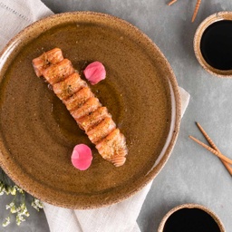 [109719] Sashimi de Salmão Marinado no Azeite e Lemon Pepper