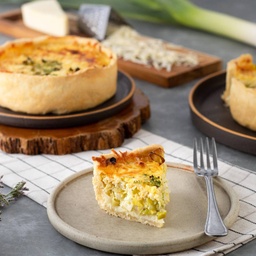 Quiche de Alho Poró
