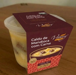 [117163] Caldo de Mandioca com Carne 400g - Congelado